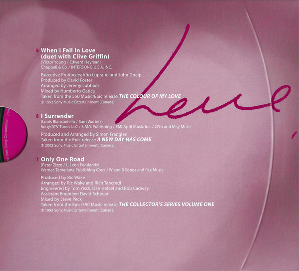 Celine Dion  The Essential Celine Dion 3.0; Limited Edition : CD3 ak